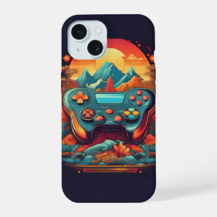 Coque iPhone 15 Manette de jeu pour booster votre style