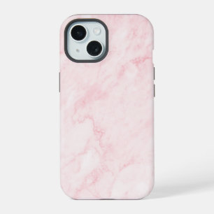 Coque iPhone 15 Marbre Rose Beau