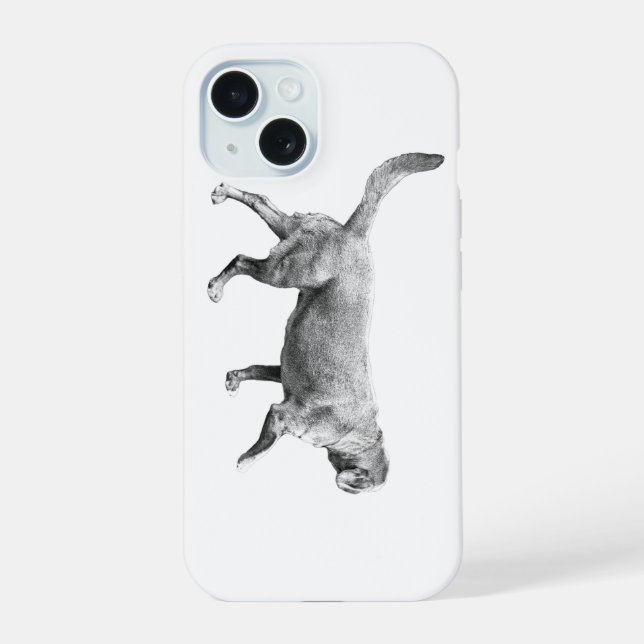 Coque iPhone 15 marche avec trainée de fumée (Verso)