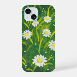 Coque iPhone 15 Marguerites sauvages