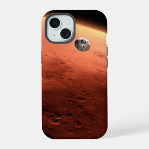 Coque iPhone 15 Mars Science Laboratory s'approchant de Mars.