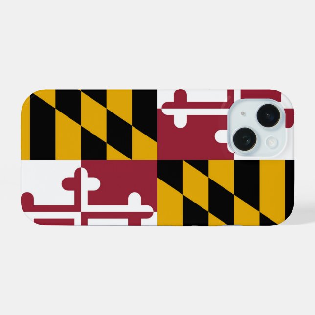 Coque iPhone 15 Maryland (Verso Horizontal)