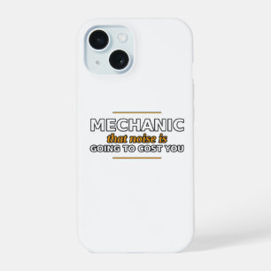 Coque iPhone 15 Mécanicien : Ce bruit va vous coûter Étui