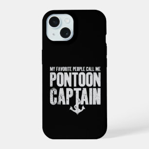 Coque iPhone 15 Mes personnes préférées m'appellent capitaine de p