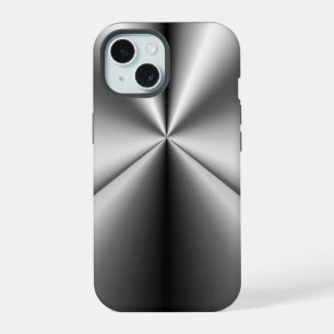 Coque iPhone 15 Métal Brossé Tuck and Roll