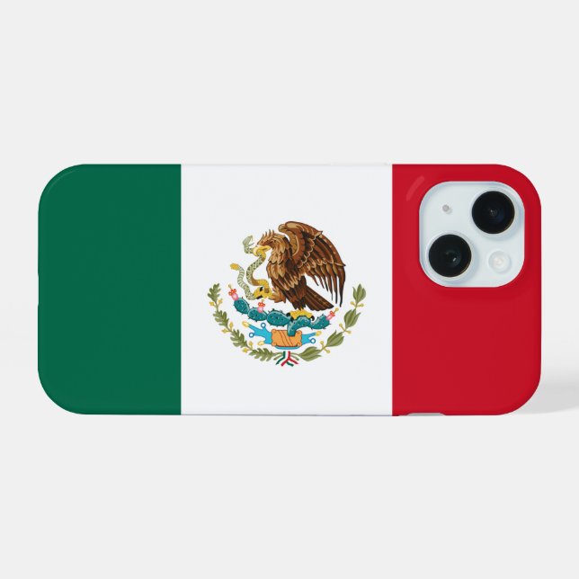 Coque iPhone 15 Mexique (Verso Horizontal)