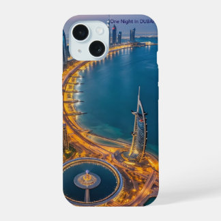 Coque iPhone 15 "Midnight Marina : Étui Premium pour iPhone 15"