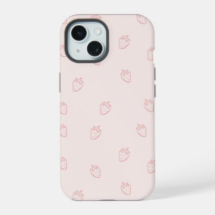Coque iPhone 15 Minimalisme de la Fraise