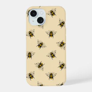 Coque iPhone 15 Modèle de reine des abeilles