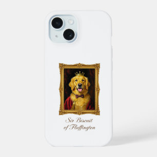 Coque iPhone 15 Monsieur Biscuit de Fluffington