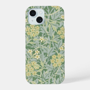 Coque iPhone 15 Morris Vigne & Jasmin Jardin Fleur Classique