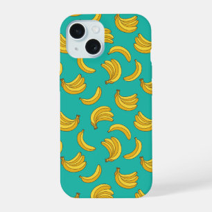 Coque iPhone 15 Motif amusant de fruits de banane