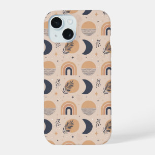 Coque iPhone 15 Motif Boho Organique
