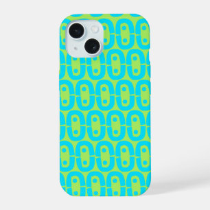 Coque iPhone 15 motif coloré moderne
