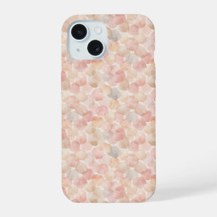Coque iPhone 15 Motif de blob à l'aquarelle