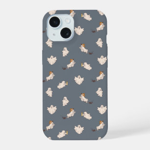 Coque iPhone 15 Motif de fantômes ludiques pour Halloween