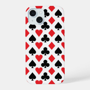 Coque iPhone 15 Motif de jeu de cartes