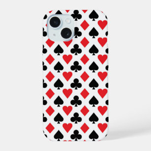 Coque iPhone 15 Motif de jeu de cartes