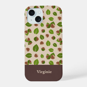 Coque iPhone 15 Motif de noisettes