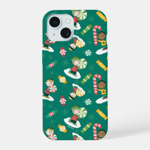 Coque iPhone 15 Motif de vacances Rêves de menthe des arachides