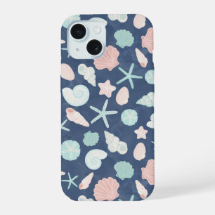 Coque iPhone 15 motif des coquillages