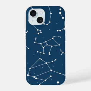 Coque iPhone 15 Motif d'étoiles de constellation