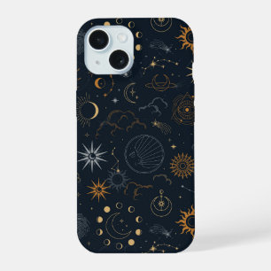 Coque iPhone 15 Motif Étoiles & Planètes