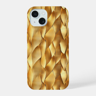 Coque iPhone 15 Motif Gold Abstrait