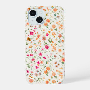 Coque iPhone 15 Motif jolie fleur sauvage
