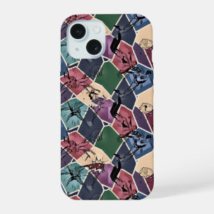 Coque iPhone 15 Motif numérique géométrique abstrait moderne 59