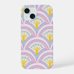 Coque iPhone 15 Motif Pastel en Coquille