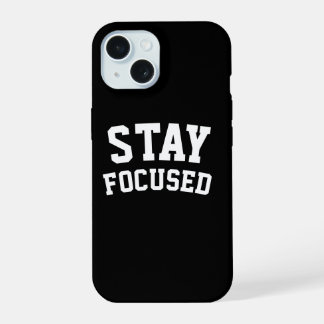 Coque iPhone 15 Motivation minimale