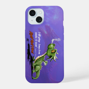 Coque iPhone 15 Motovation avec Dragon Fire.Great Color!