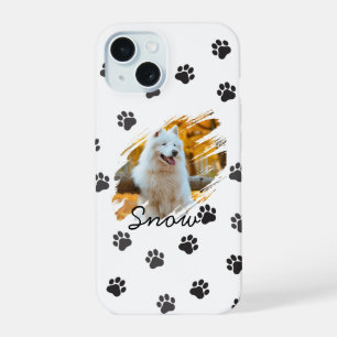 Coque iPhone 15 Mug personnalisé avec photo et nom d'animal de com