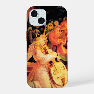 COQUE iPhone 15 NATIVITÉ, ANGES MUSICIENS - MAGIE DE NOËL