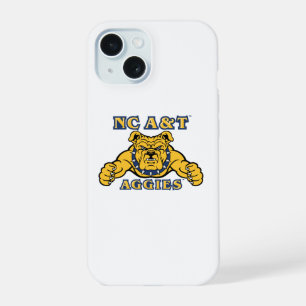 Coque iPhone 15 NC A&T Agences Aggie Bulldog