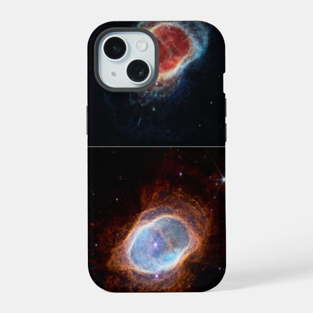Coque iPhone 15 Nebula du Ring Sud (Verso)