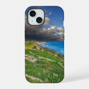Coque iPhone 15 Nuages puissants sur Point Dume