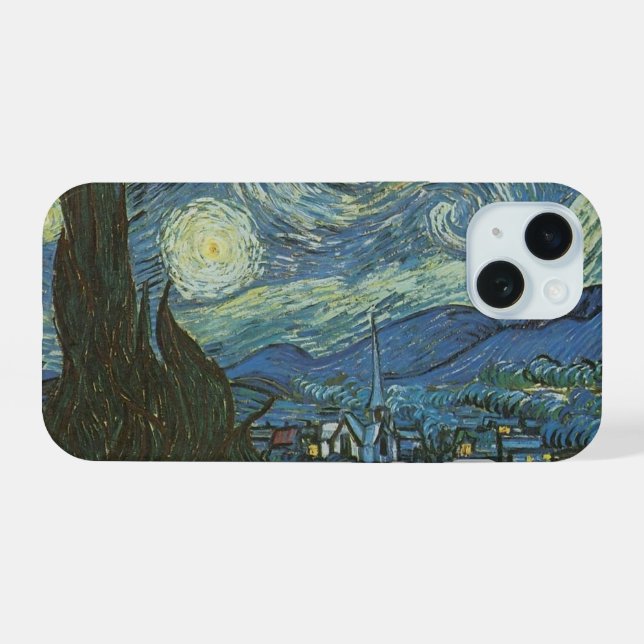 Coque iPhone 15 Nuit étoilée (Verso Horizontal)