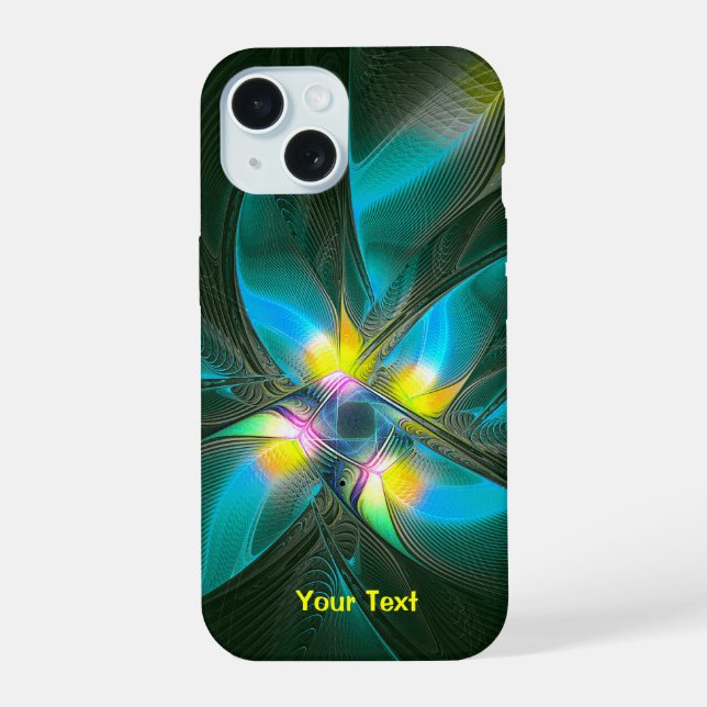 Coque iPhone 15 Oiseau Du Paradis (Verso)