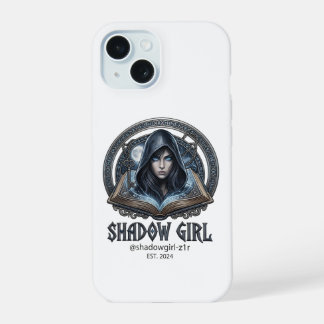 Coque iPhone 15 ombre fille