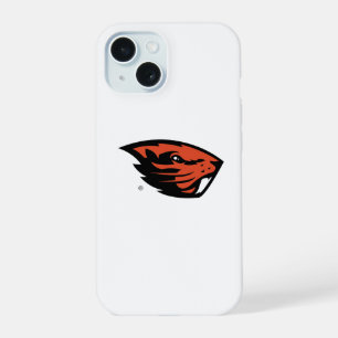 Coque iPhone 15 Oregon State Beavers Tête de castor