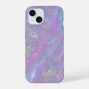 Coque iPhone 15 Organza à Cristaux Pailletés
