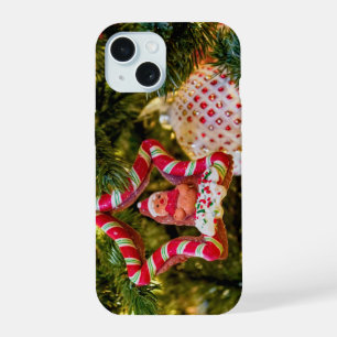 Coque iPhone 15 Ornement de Noël en pain d'épices