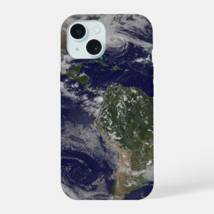 Coque iPhone 15 Ouragan Sandy le long de la côte est des États-Uni