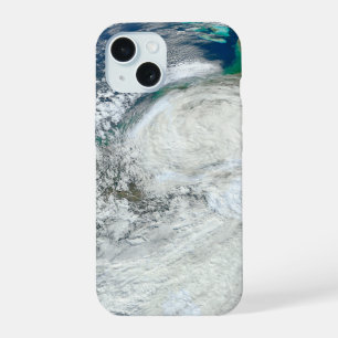 Coque iPhone 15 Ouragan Sandy le long de la côte est des États-Uni