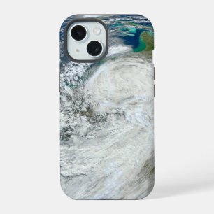 Coque iPhone 15 Ouragan Sandy le long de la côte est des États-Uni