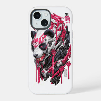 Coque iPhone 15 panda géant