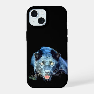 Coque iPhone 15 Panthère noire Jaguar spéciale