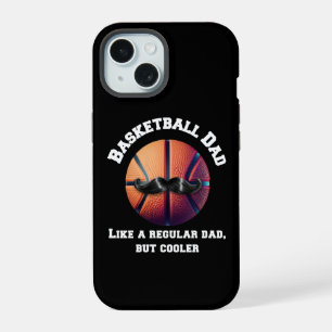 Coque iPhone 15 Papa de basket-ball